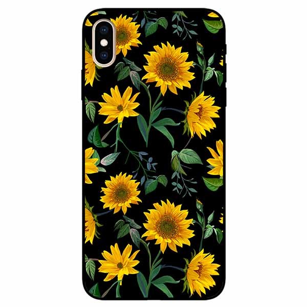 Ốp lưng dành cho Iphone Xs Max mẫu Hoạ Tiết Hướng Dương