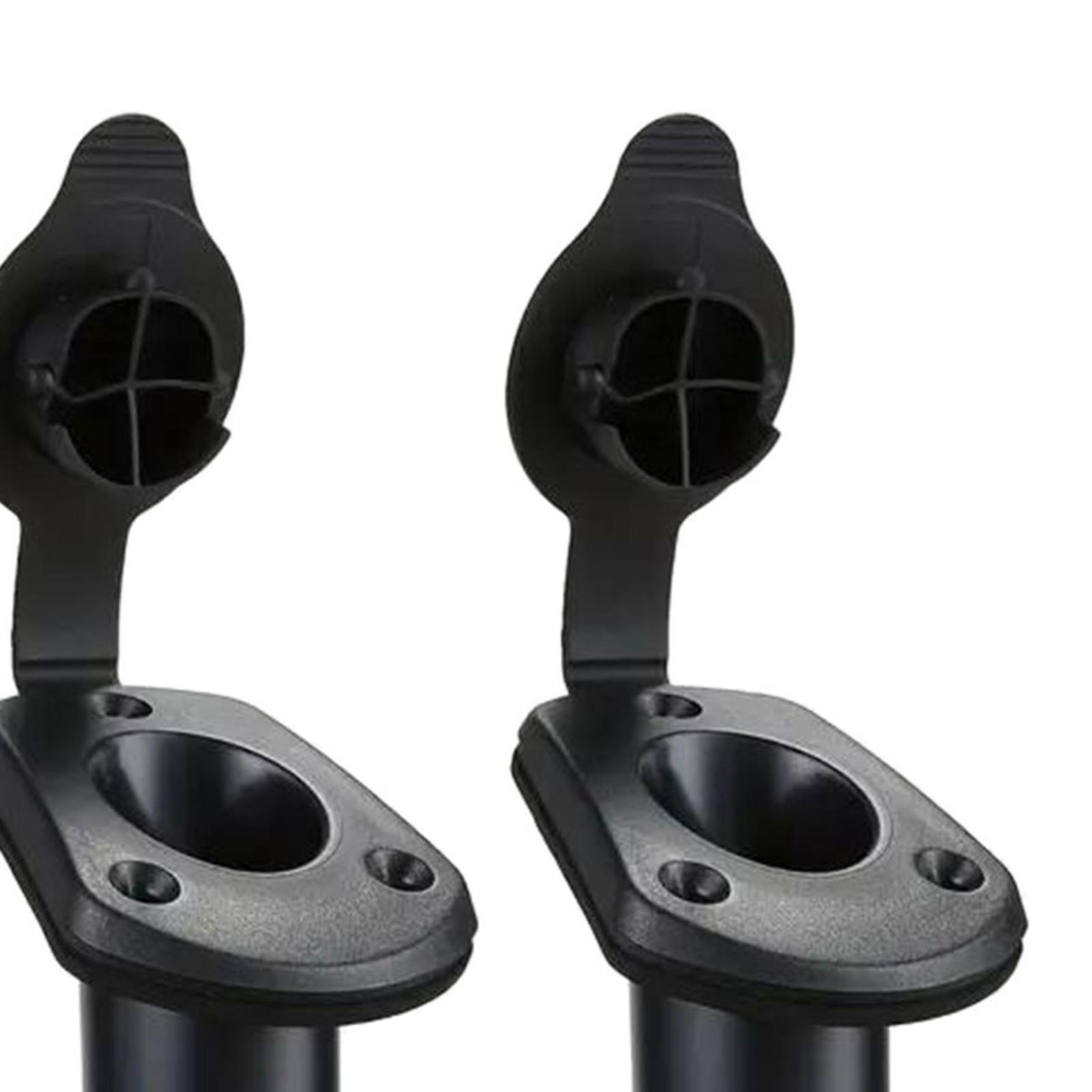 Kayak Fishing Rod Holder Fishing Boat Rod Holders and Cap Cover Professional Durable Fishing Tackle Accessory Tool for Canoe