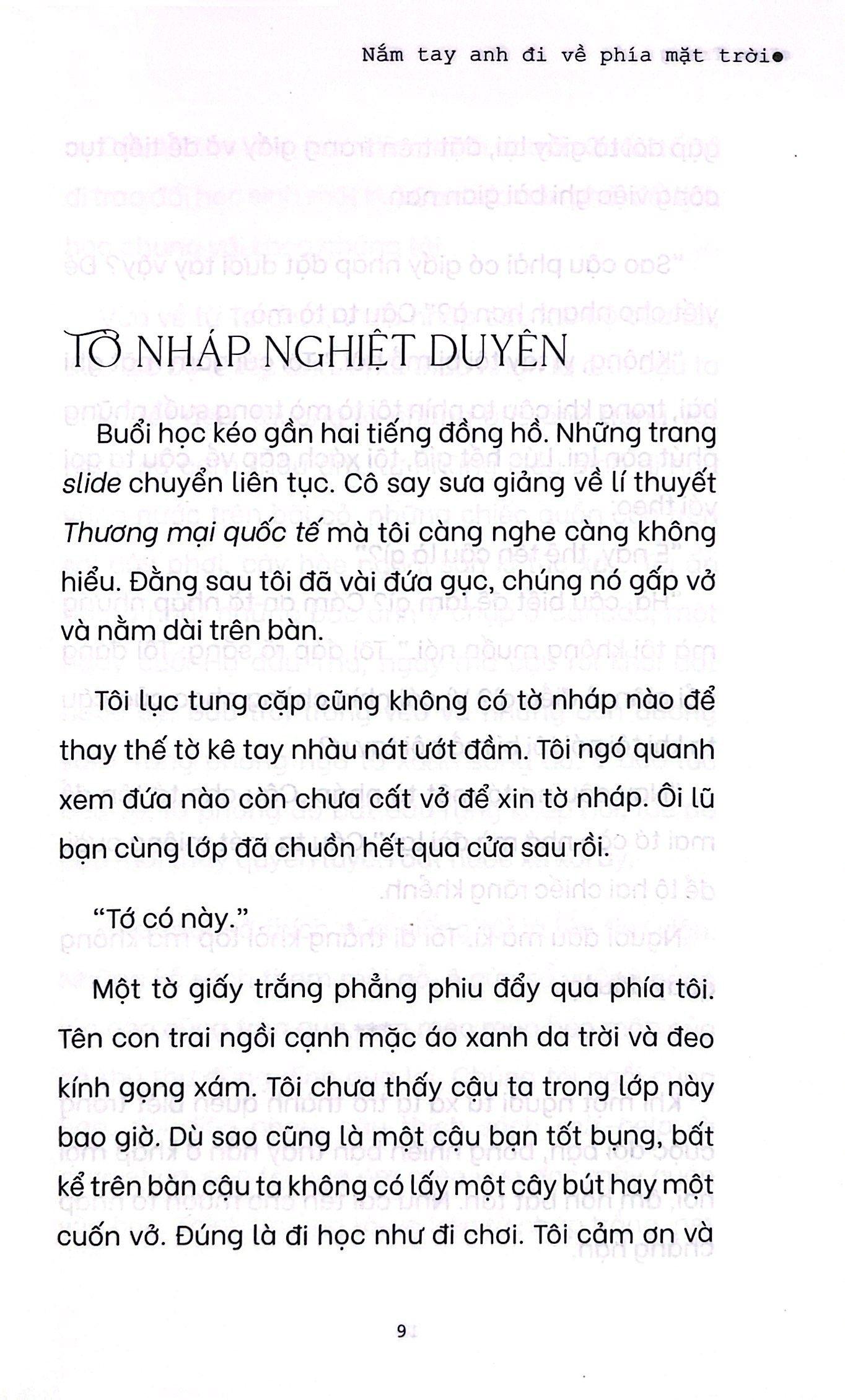Nắm Tay Anh Đi Về Phía Mặt Trời