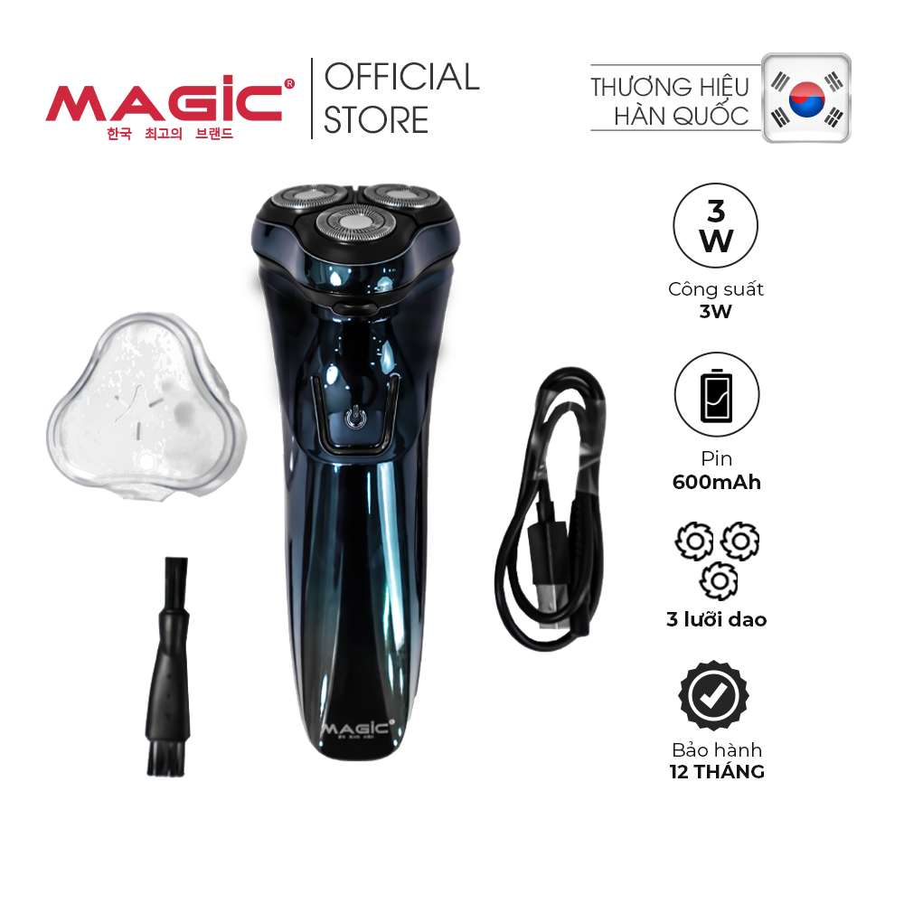 Máy cạo râu khô và ướt Magic B-63- Hàng chính hãng