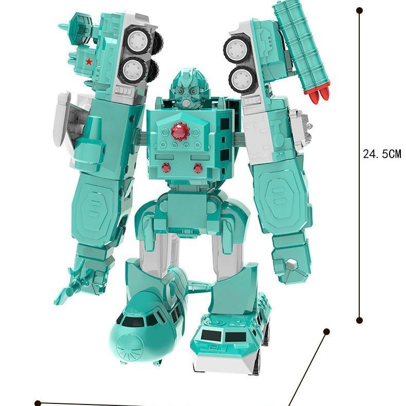 Bộ nam châm lắp ghép ô tô máy bay robot Cao Cấp 35 chi tiết - Đồ chơi cho bé