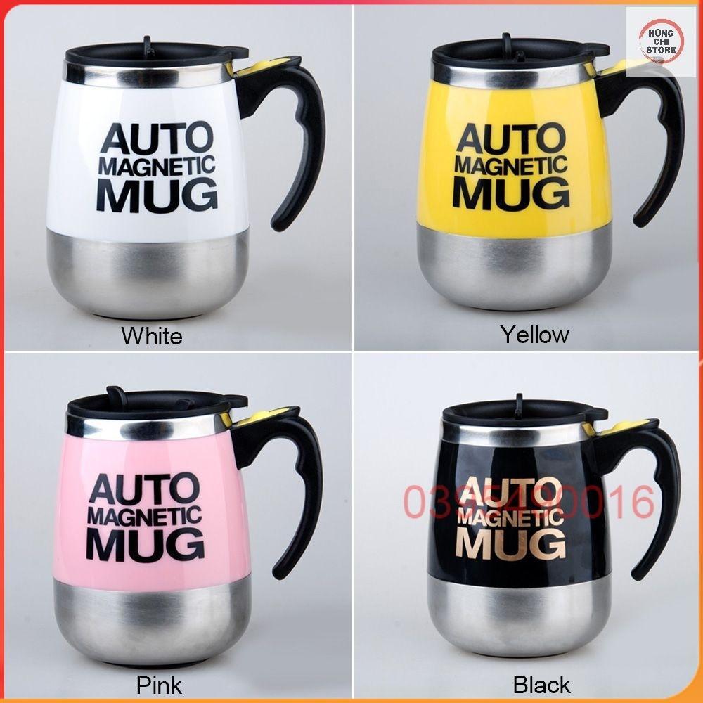 Cốc Tự Khuấy Self Stirring Mug, Dùng Pha Đồ Uống Tự Động Inox Giữ Nhiệt Đa Năng - Pha Cafe ,Trà - NGẨU NHIÊN