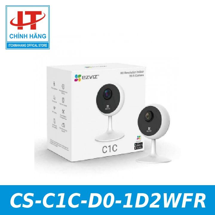 Camera EZVIZ C1C IP hồng ngoại không dây 2.0 Megapixel EZVIZ CS-C1C-D0-1D2WFR - Hàng Chính Hãng