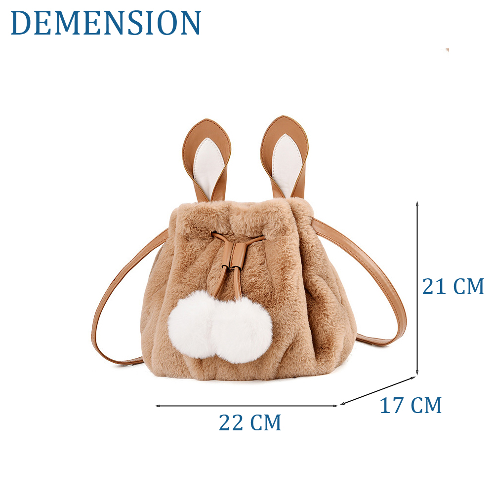 Túi Đeo Chéo Nữ Thời Trang T78 Con Thỏ