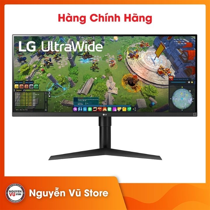 Màn hình máy tính LG UltraWide 34'' IPS Full HD AMD FreeSync VESA DisplayHDR 400 sRGB 99% USB Type-C 34WP65G-B - Hàng chính hãng