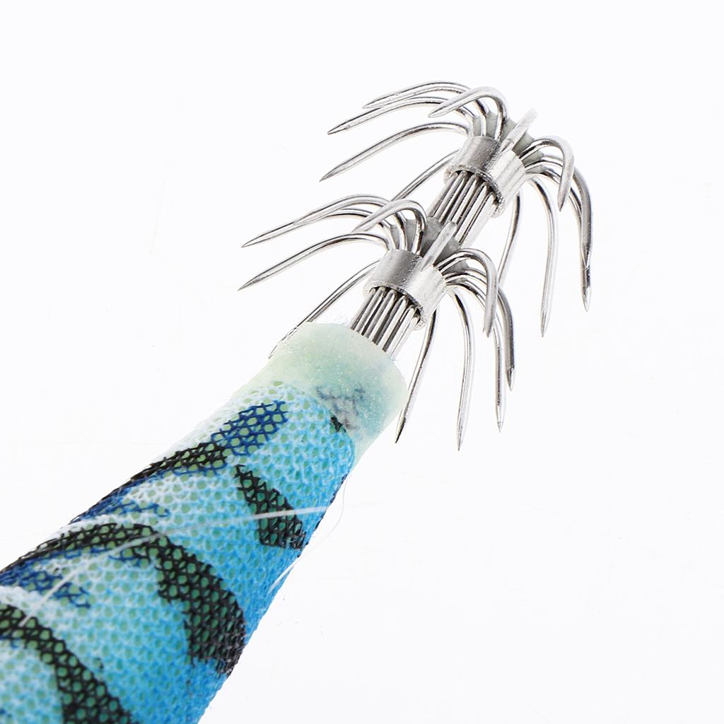 Silicone Simulation Noctilucent Soft Prawn Shrimp Fishing Lure Hook Bait