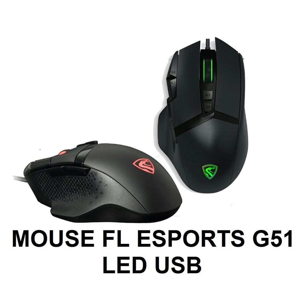 Chuột gaming FL ESports G51Led