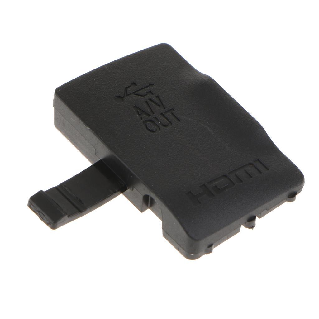USB A/   Rubber Door Cover Lid Cap Repair Part For  D3300 DSLRs