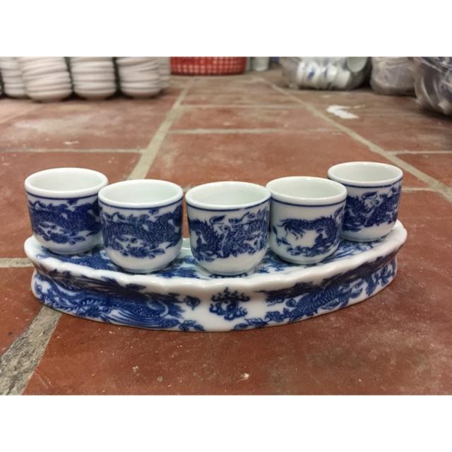 Bộ chén nước thờ cúng