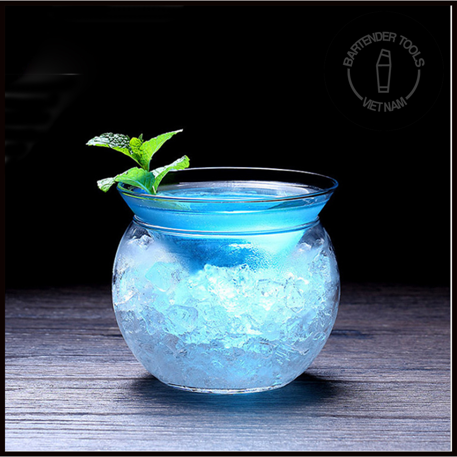 Cocktail glass - Ly thủy tinh cocktail nón đế cầu ( BG56)