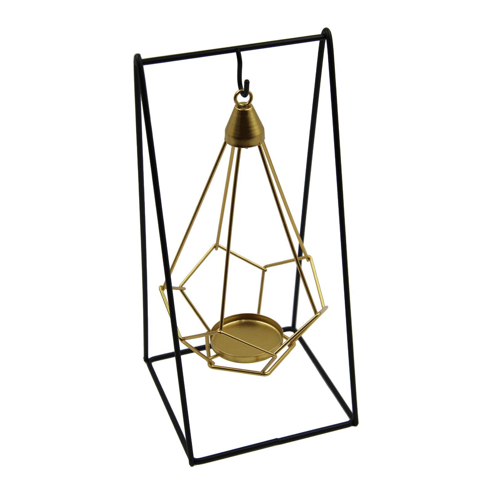 Candlestick Tealight Geometric Hanging Decoration for Home Farmhouse Parties