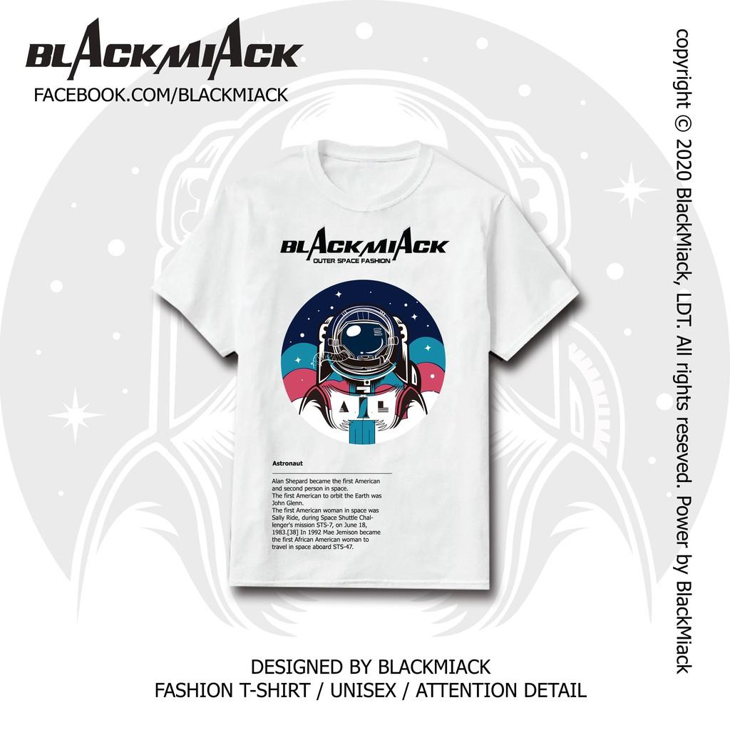 ÁO PHI HÀNH GIA ASTRONAUT - Áo thun cotton BLACKMIACK - Thun form rộng Unisex