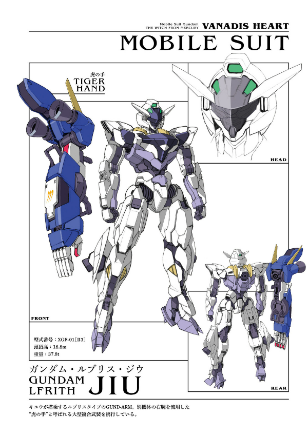 Mobile Suit Gundam The Witch From Mercury - Vanadis Heart 1