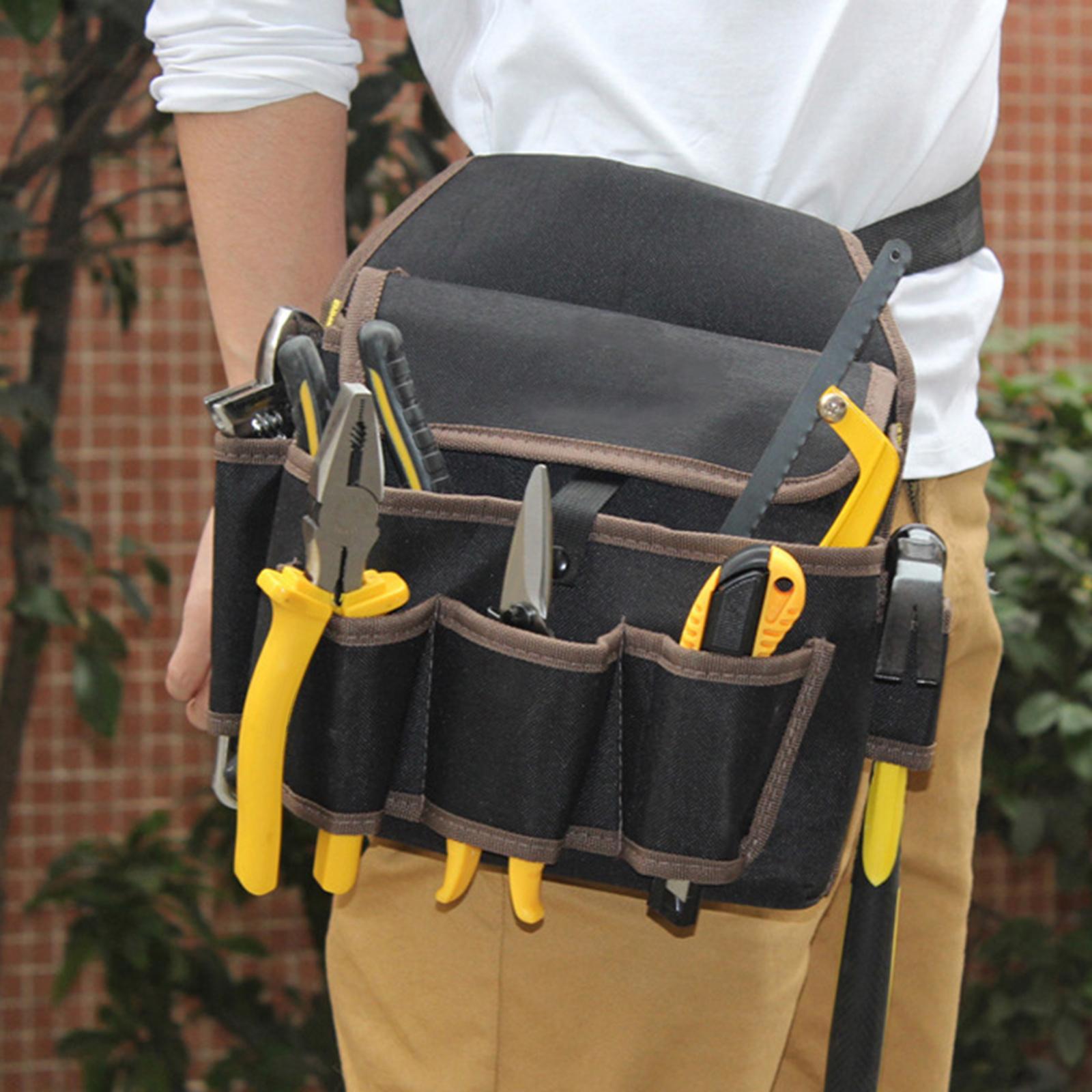 Tool Bag Adjustable Fastener Tool Holder Heavy Duty for Construction Worker