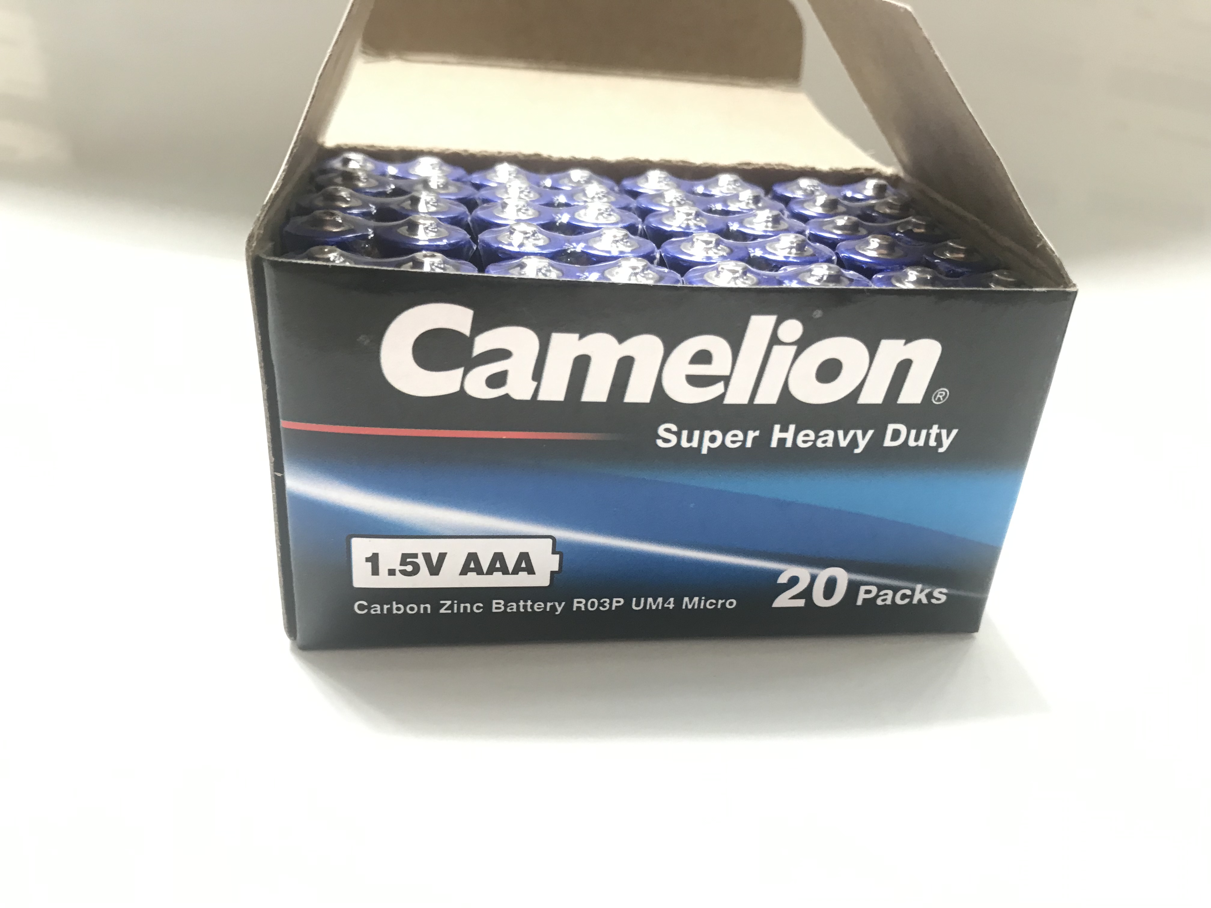 Pin tiểu camelion AAA 1.5v 1 hộp 40 viên