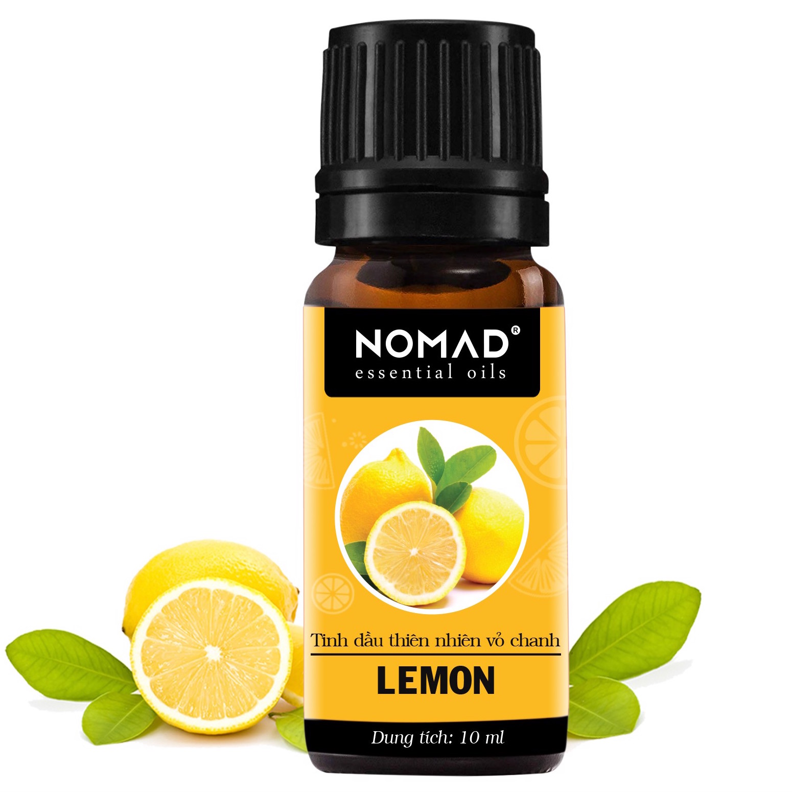 Tinh Dầu Thiên Nhiên Hương Chanh Tươi  Nomad Essential Oils Lemon 50ml