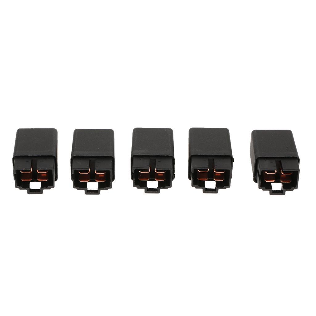 5 Pieces Universal Car Truck Auto 12V 30A 4 Conditioning Relays