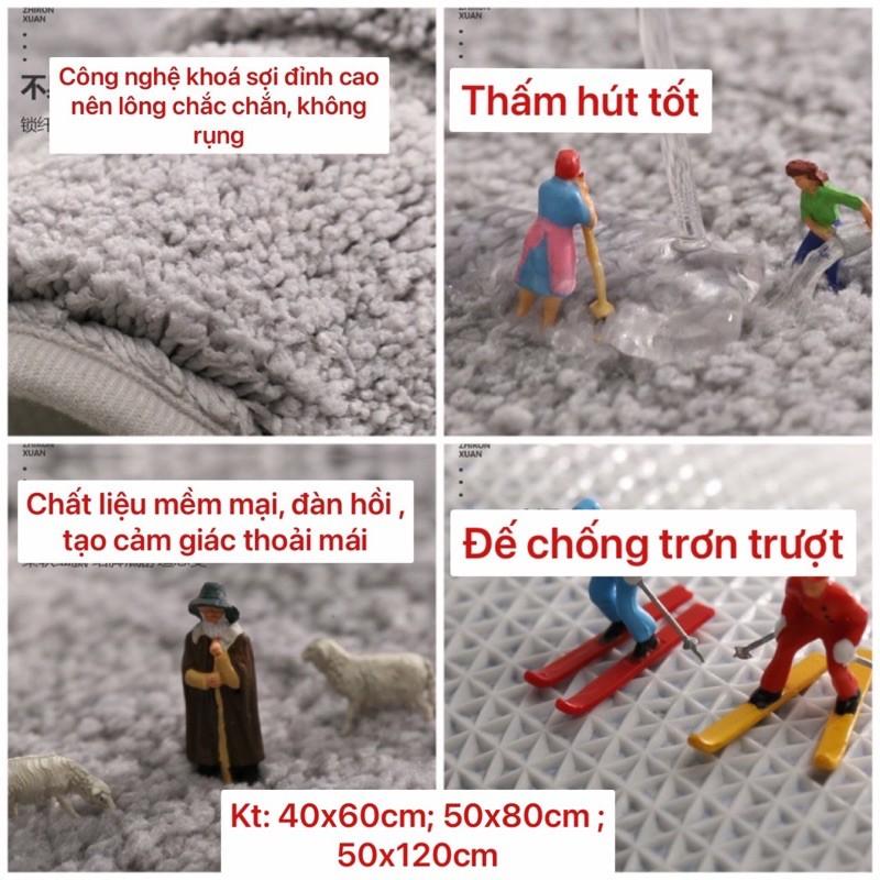 Thảm Chùi Chân, Thảm Lau Chân len lông siêu thấm