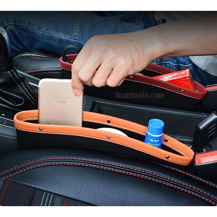 Cặp ví đựng đồ kẹp khe ghế ô tô