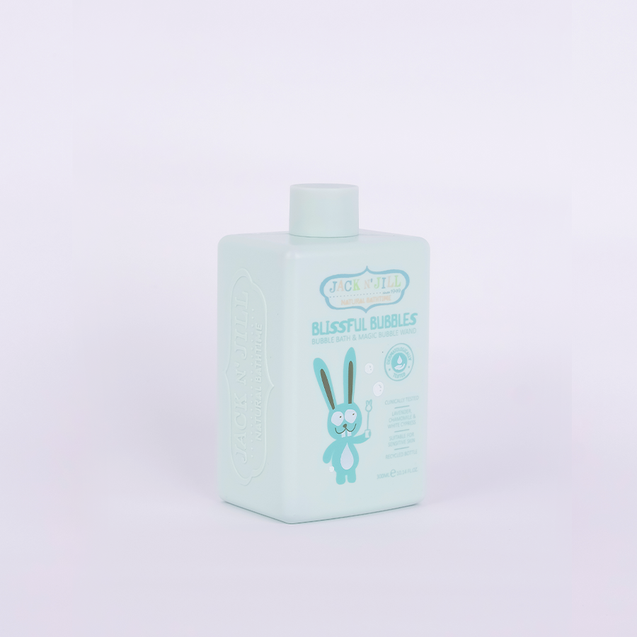 Sữa tắm bong bóng tự nhiên cho bé Jack N' Jill - Màu xanh 300ml (Từ 6 tháng)