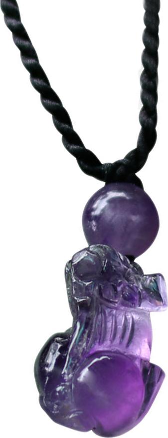 Tỳ Hưu Thạch Anh Tím Ngọc Quý Gemstones MD26