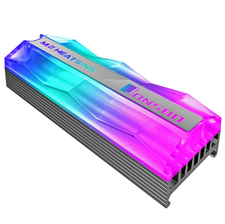 Tản nhiệt SSD M2 Jonsbo Led RGB - Hàng nhập khẩu