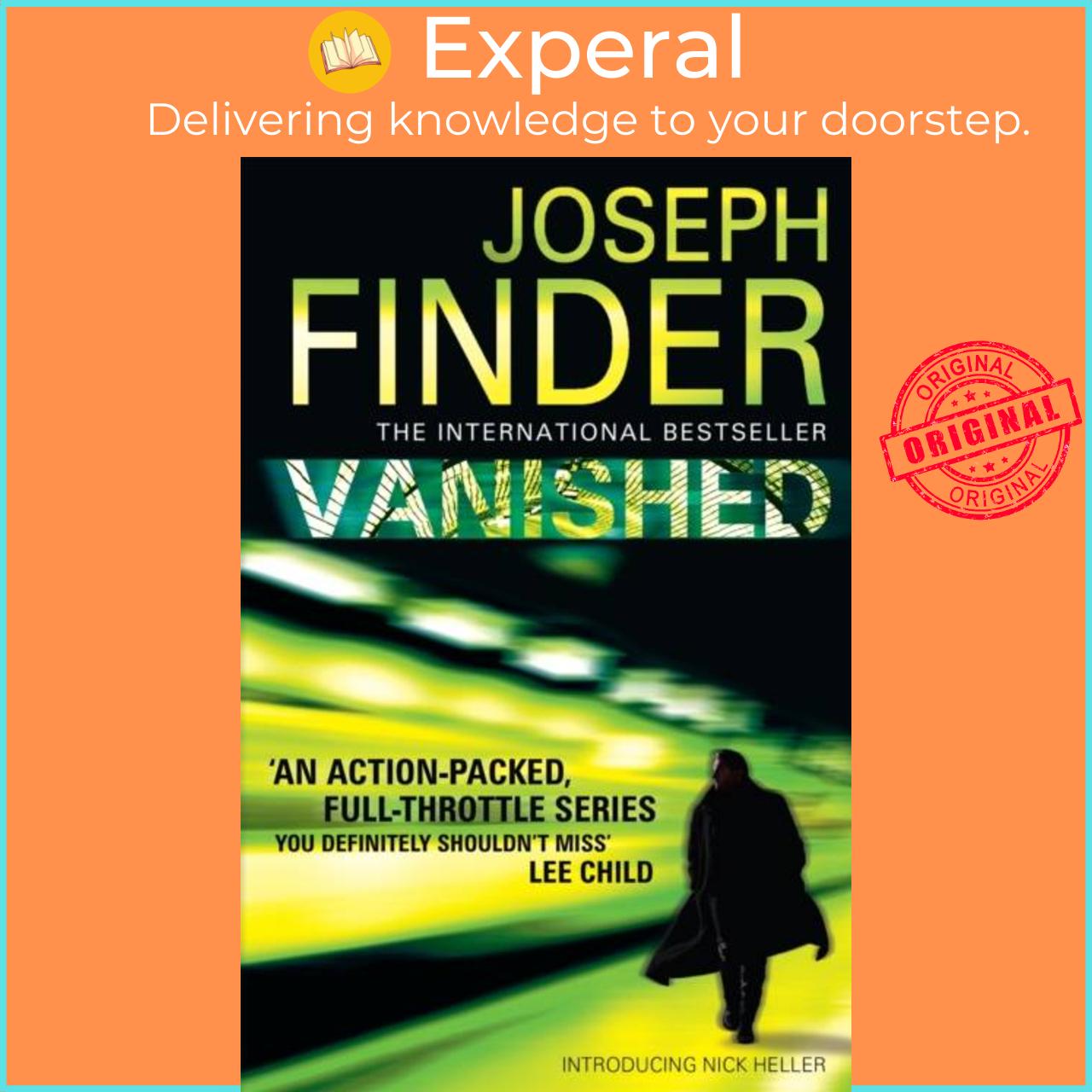 Sách - Vanished by Joseph Finder (UK edition, paperback)