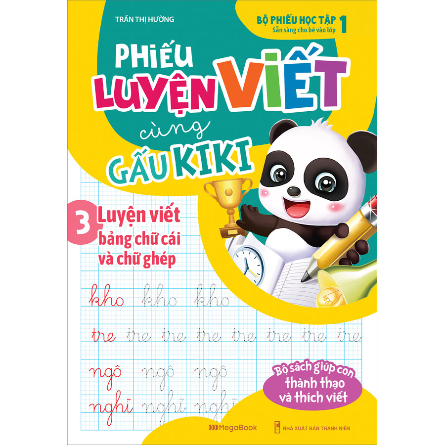 Combo 4 Cuốn: Phiếu Luyện Đọc Luyện Viết Cùng Gấu Kiki