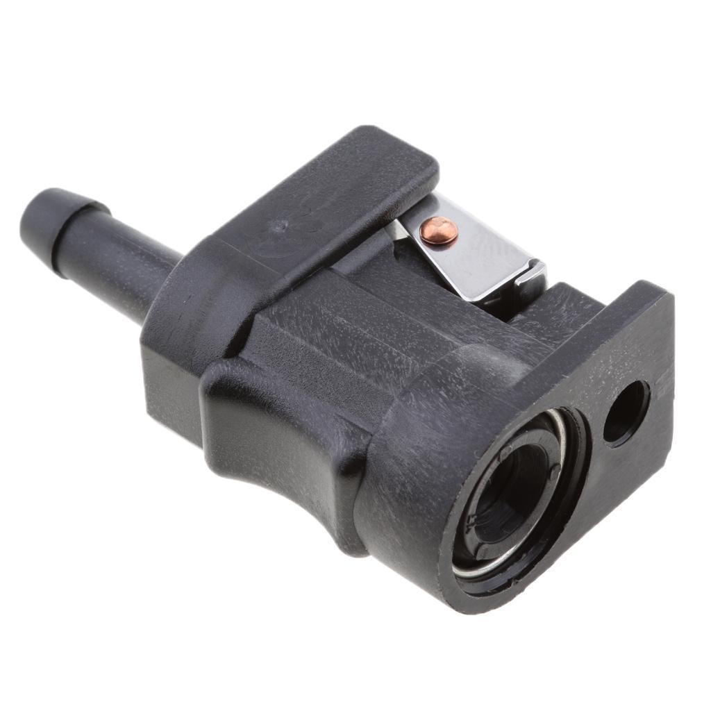 6X Fuel Hose / Line Connector for Outboard Motor 6mm 1/4