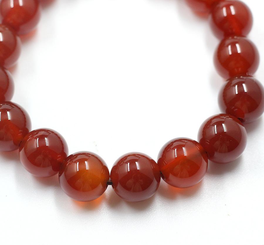 Vòng Tay Mã Não Đỏ 10MM