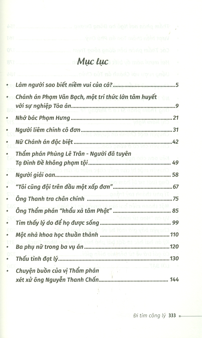 ĐI TÌM CÔNG LÝ - Nguyễn Phan Khiêm – Liên Việt – NXB Văn Học