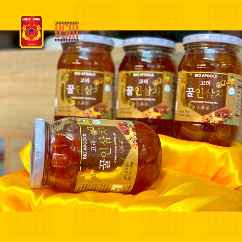 Mật Ong Sâm Lát HÀN QUỐC - Ginseng House 580G