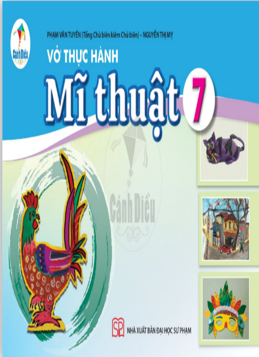 Vở Thực Hành Mĩ Thuật Lớp 7 ( Cánh Diều)