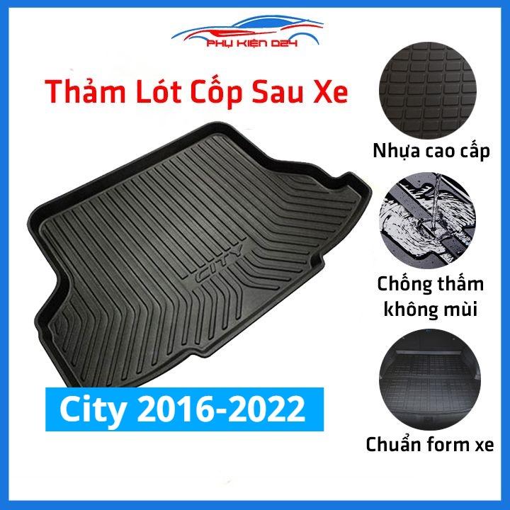 Thảm nhựa lót cốp City 2016-2017-2018-2019-2020-2021-2022 nhựa dẻo dày dặn đàn hồi tốt