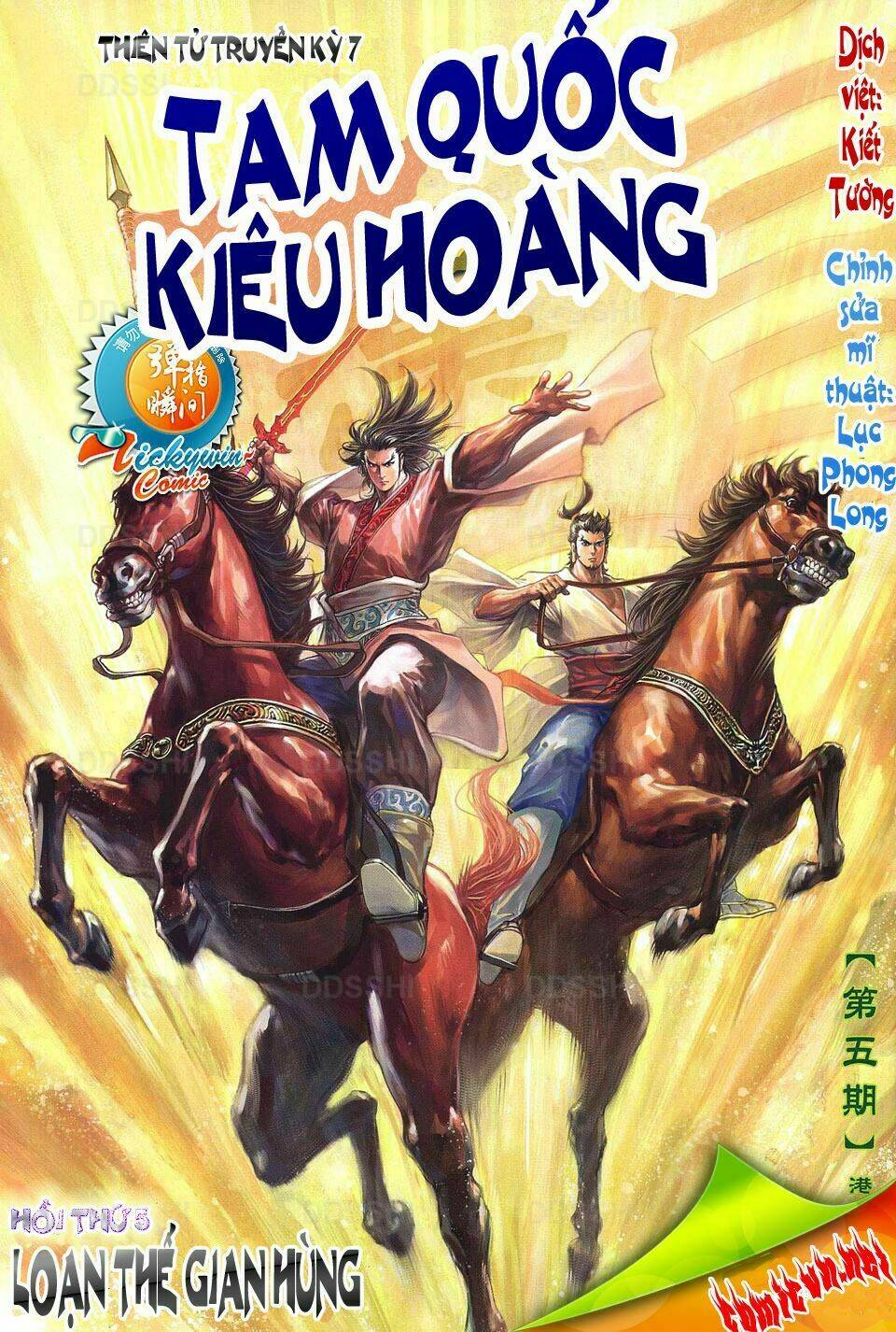 thiên tử truyền kỳ 7 - tam quốc kiêu hoàng chapter 5 1