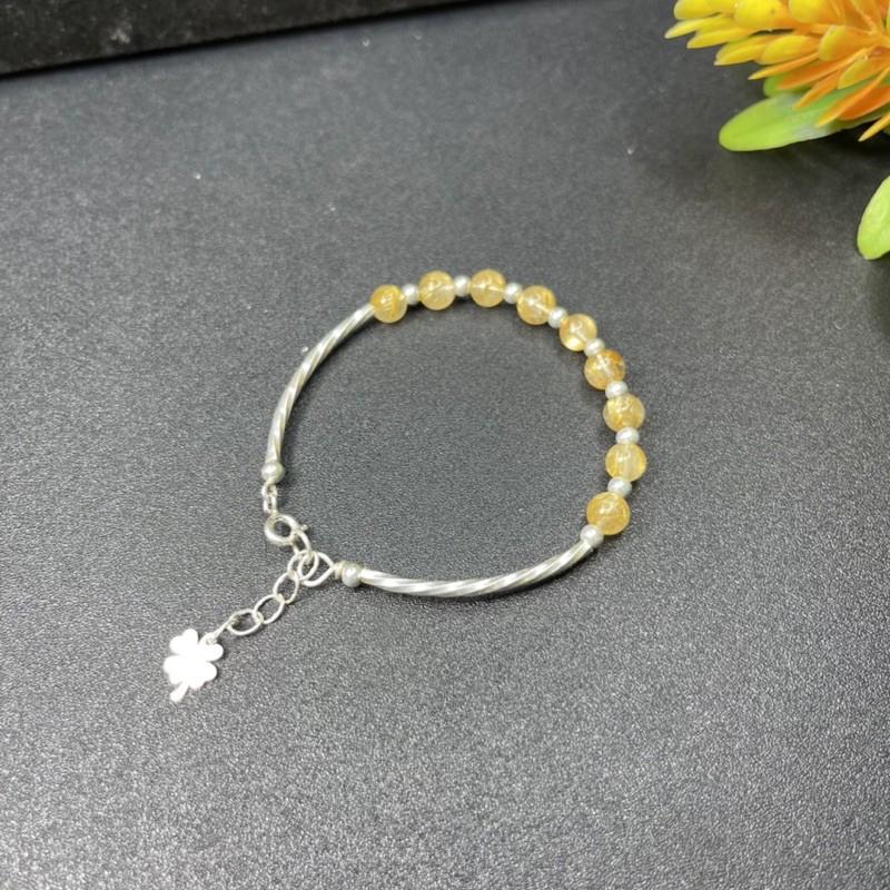 Vòng Tay Tóc Vàng hợp mệnh Kim - Thổ