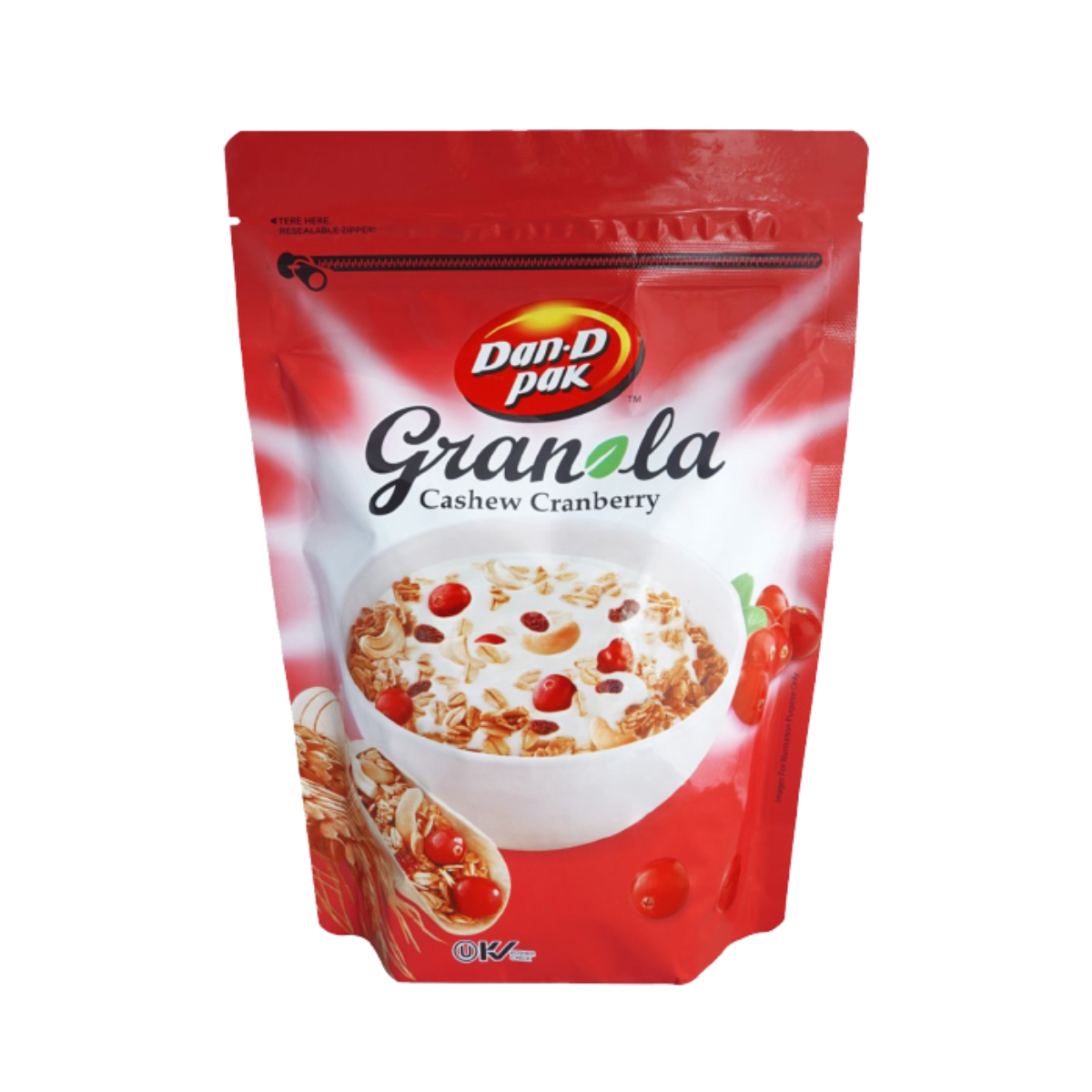 Granola Nam Việt Quất 600g Granola Cashews Cranberry Dan D Pak nếu chọn Quà Tặng thì Có DATE 28.05.2023 .