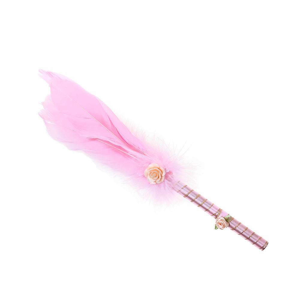Pink or White Wedding Feather Sign Pen Guest Book Quill Signing Pen Decor