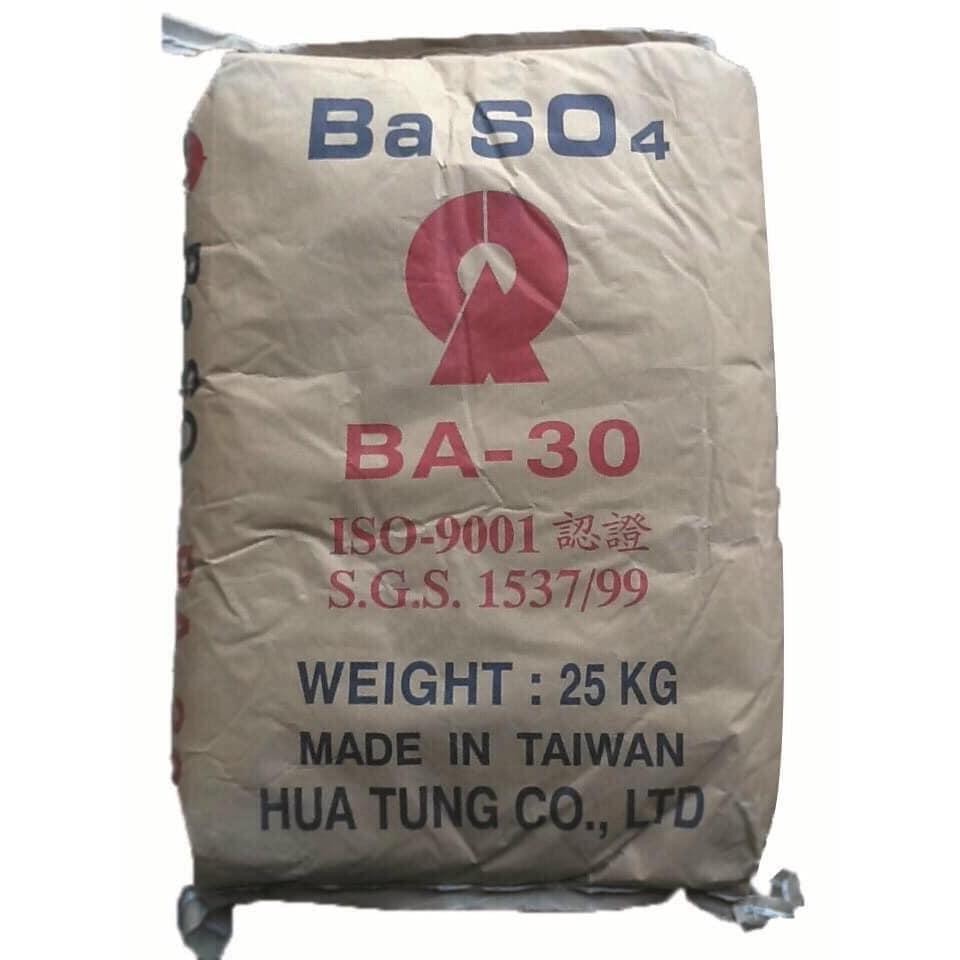 Hóa chất Barium sulfate -Barium sulfate. Barium Sulphate, Barium sulfate precipitated Bao 25kg- Chiết lẻ