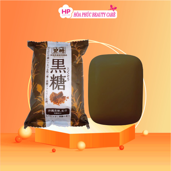 Xà Phòng Tắm Tẩy Tế Bào Chết Cấp Ẩm Và Mịn Da Chiết Xuất Từ Đường Nâu Pelican Brown Sugar Soap 80g (Combo 80g Và Set 24ml)