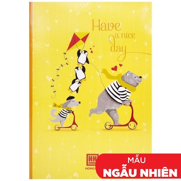 Vở South Star Dreaming Bear - 4 Ly Ngang 200 Trang ĐL 70g/m2 - Hồng Hà 0749 (Mẫu Màu Giao Ngẫu Nhiên)