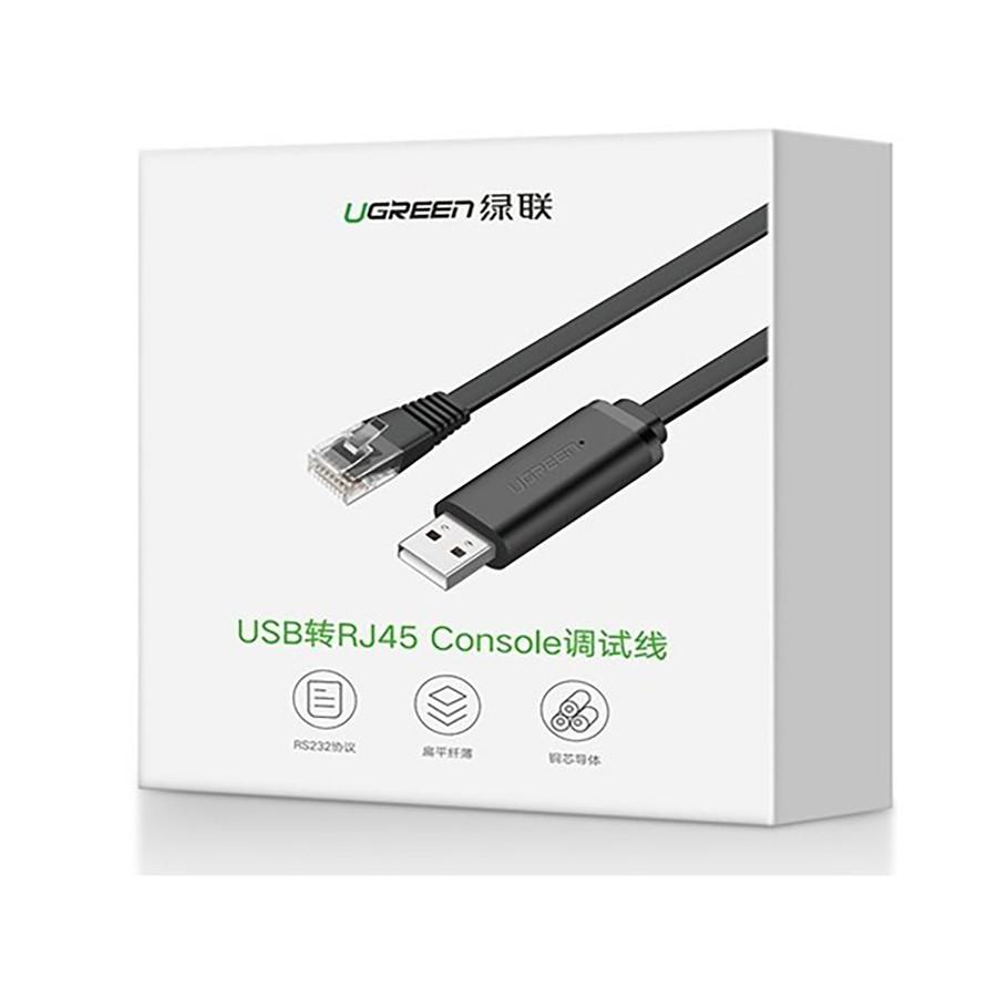 Cáp Console USB sang RJ45 Ugreen 50773 chính hãng - Hàng Chính Hãng