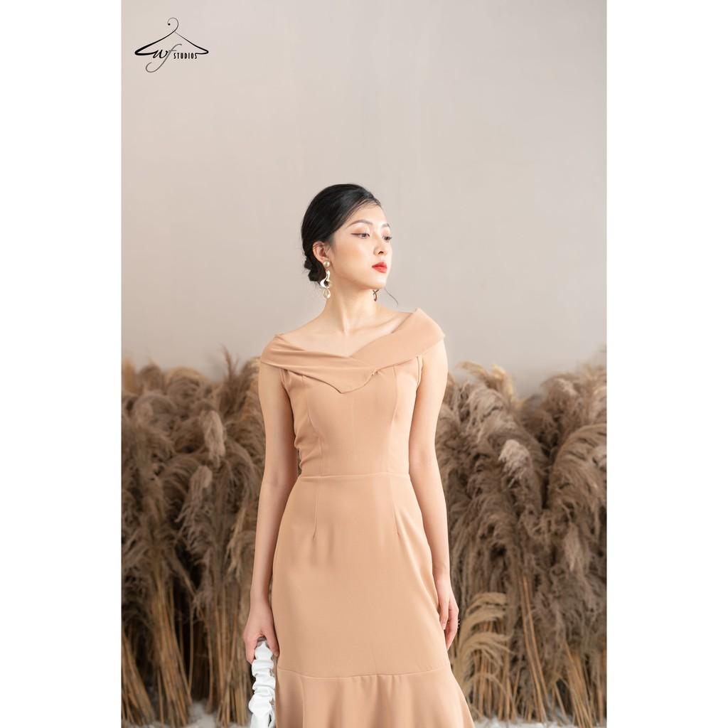 Váy hở vai đuôi cá-Dora Dress-V05-wfstudios