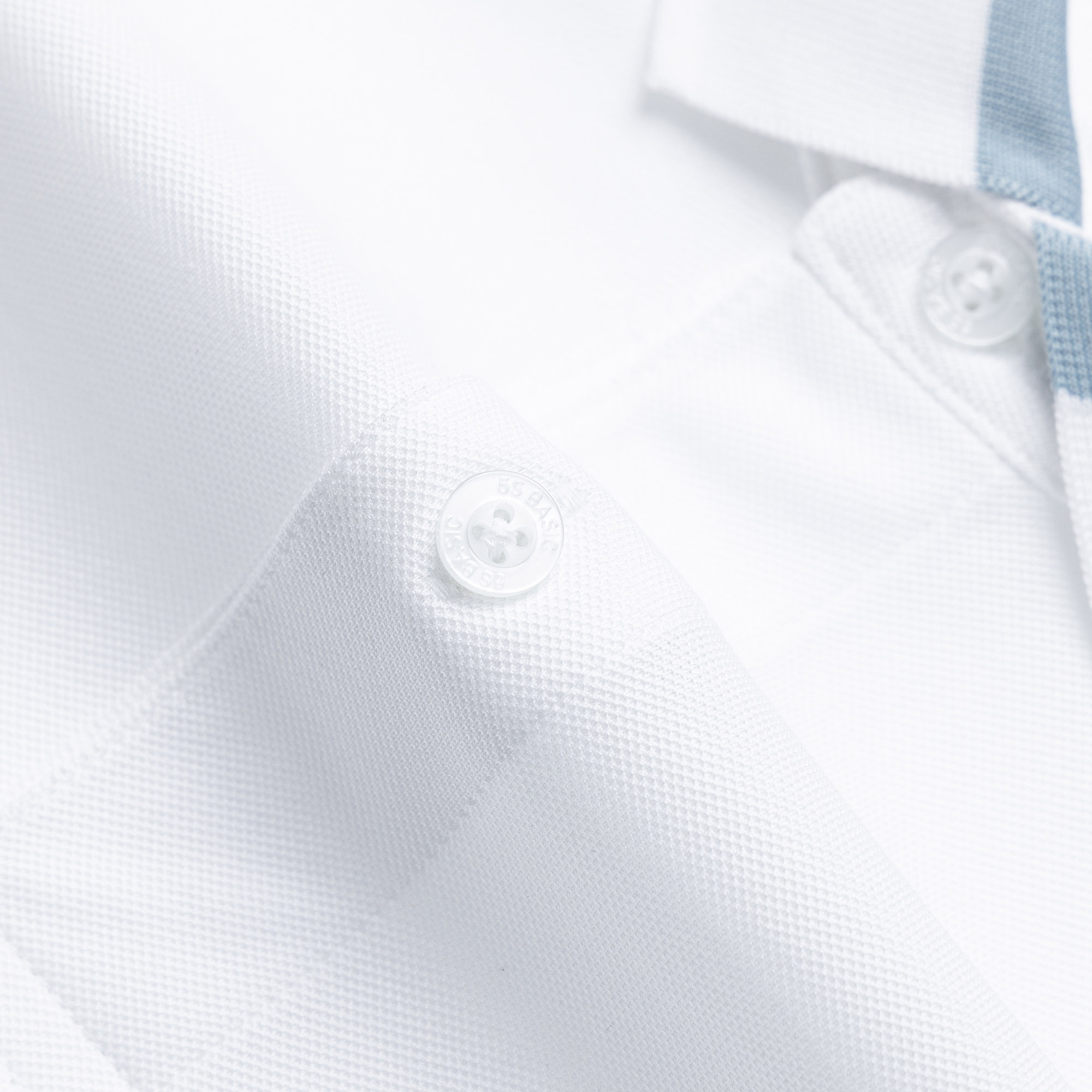 Áo Polo Nam 5S FASHION, Chất Silk Mềm Mượt, Co Giãn, Thiết Kế Dệt Can Phối Cổ Áo, Trơn Basic, Dễ Phối