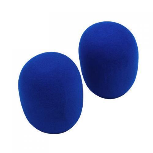 4-6pack 2PCS Blue Microphone Foam Cover