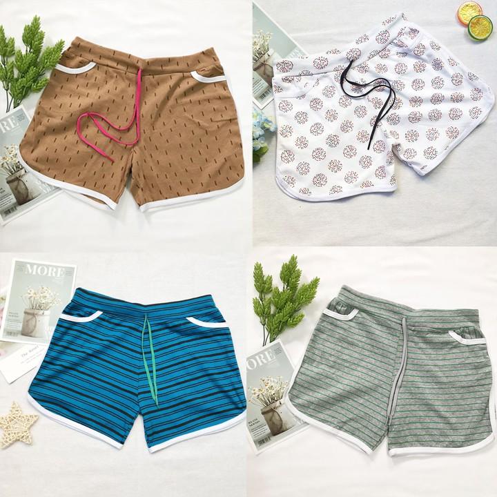 Quần đùi Quần Sọt Lưng Thun Rút Dây Cho Nữ Cho Bé Gái 38-45kg - QG559