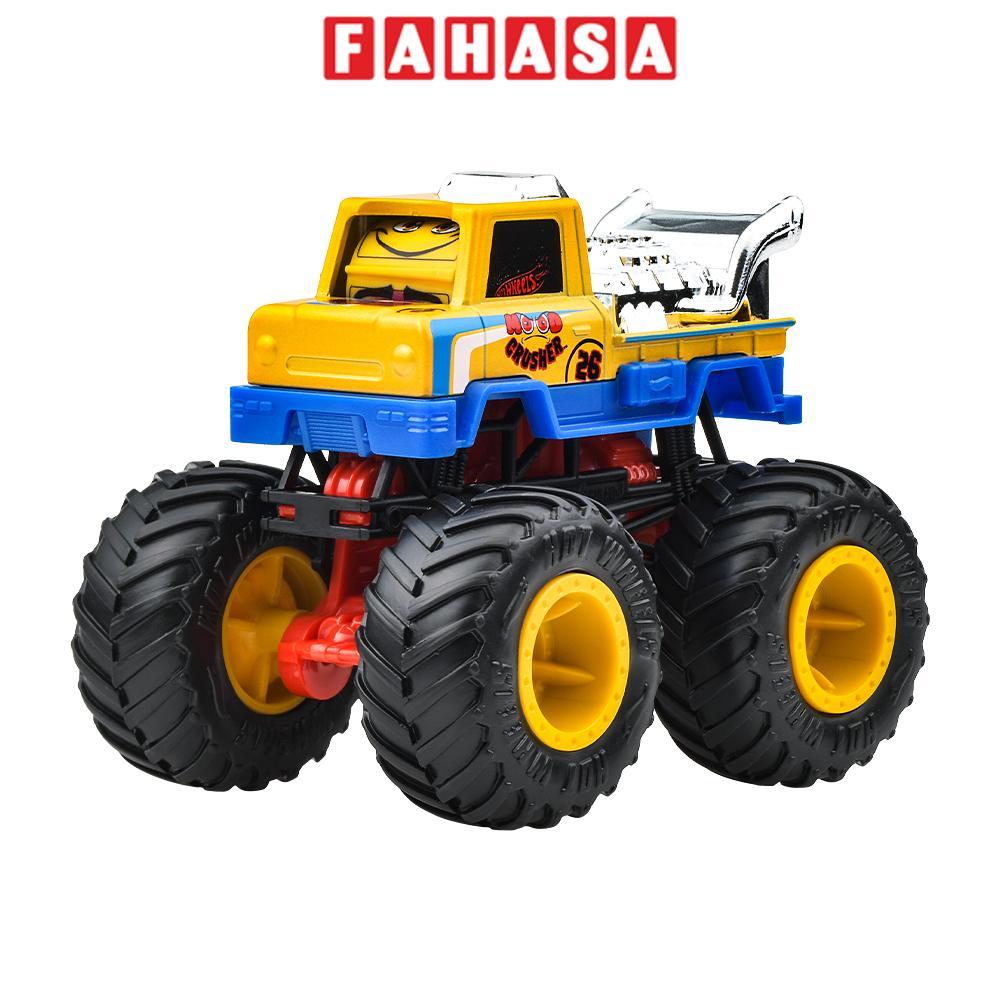 Đồ Chơi Mô Hình Siêu Xe Tải Quái Vật Monster Trucks - Hot Wheels FYJ44 - HWMT Back To Basics