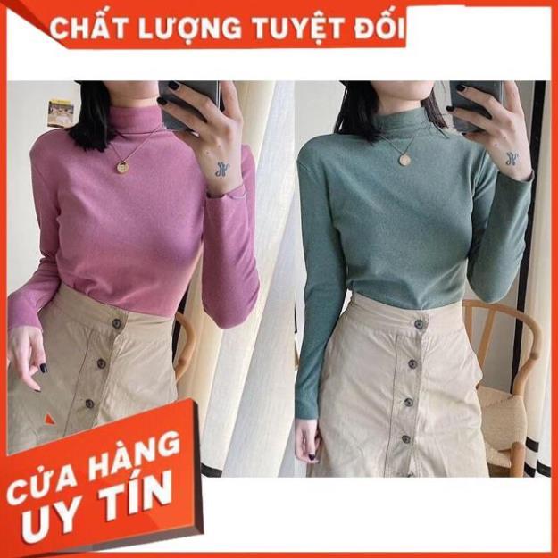 Sỉ Áo Cổ 3 Phân Giữ Nhiệt Xuất Nhật MOTIE (Túi Zip)