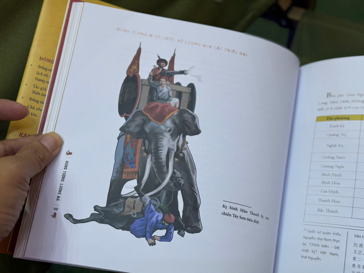 (Bìa cứng, in màu) HÙNG TƯỢNG, LƯƠNG MÃ: NHỮNG CÂU CHUYỆN VỀ KỴ BINH, TƯỢNG BINH TRONG LỊCH SỬ VIỆT NAM – Đông Nguyễn, Kaovjets Ngụjens – Thái Hà - NXB Thế Giới