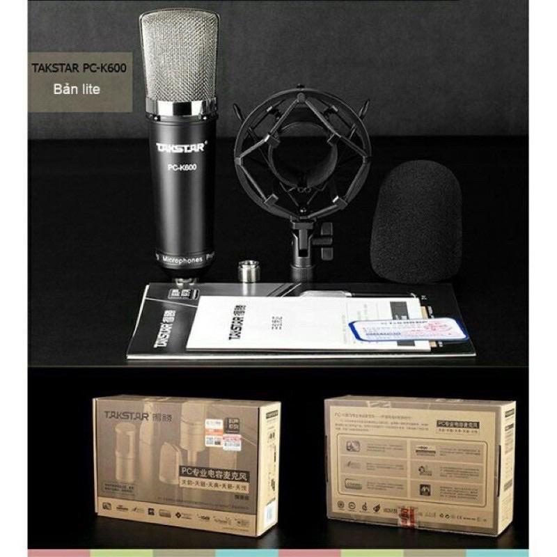 Mic thu âm Takstar PC K600 bảo hành 1 năm đổi mới